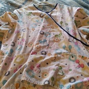 2xl mickey scrub top